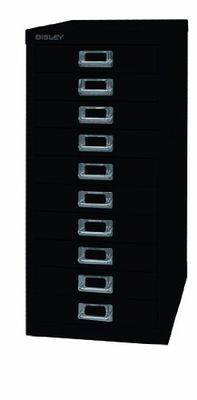 BISLEY | Serie 29 MultiDrawer™ | DIN A4 | 10 cajones | Negro.