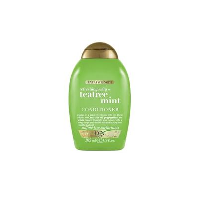 OGX Tea Tree Conditioner for Oily Hair and for Greasy Hair 385 ml (Pack of 1)