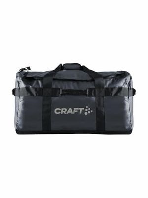 Craft ADV ENTITY DUFFEL 95 L | Duffle Bag Femme et Homme | Granite | Fermetures éclair étanches | Bretelles réglables | Sac de sport pour homme et femme avec rabat de protection contre les intempéries