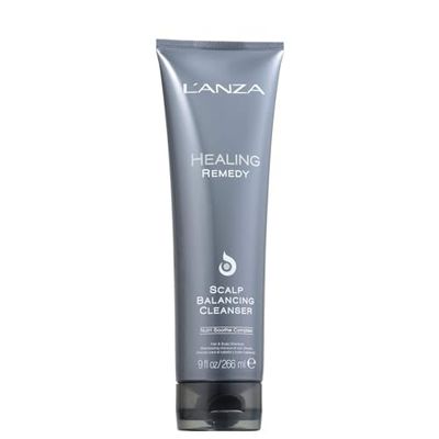 L'ANZA Healing Remedy Scalp Balancing Cleanser - Restores Wellness to Hair and Scalp while Reducing Oiliness and Excessive Sebum, with Papaya Extract, Sulfate-free, Paraben-free, Gluten-free (266ml)