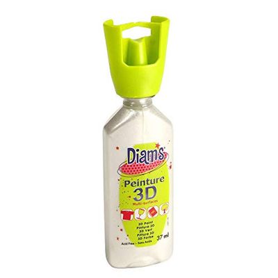 DIAM'S Vernice 3D All Supports, Bianco perlato, 37 ml