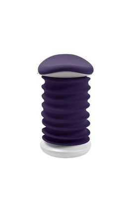 TOPSTAR Sitness Tabouret Dynamique certifié 4D AGR Blanc Papyrus Violet foncé – Tabouret de Bureau Ergonomique – Hauteur réglable – Renforce Le Dos – Soulage Les disques intervertébraux