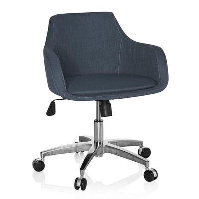 HJH Office bureaustoel/draaistoel SOLAO 100 donkergrijs