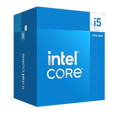 Intel Core i5-14500 Processeur de bureau 14 cœurs (6 P-core + 8 cœurs E) jusqu'à 5,0 GHz, Argenté