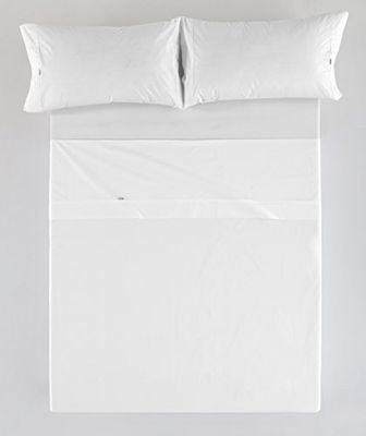 Juego de sábanas color blanco - Cama de 180 (4 stuks) - 100% katoen - 200 hilos