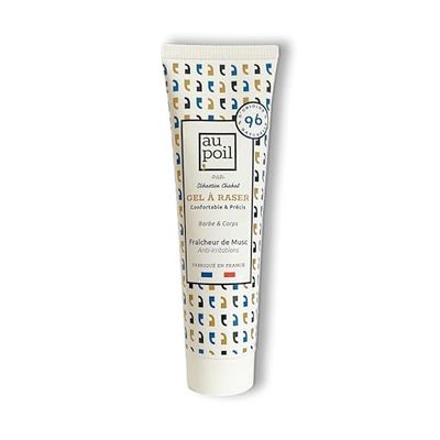 AU POIL Il Gel da barba confortevole e preciso Barba e corpo Freschezza di Muschio di Sebastien Chabal