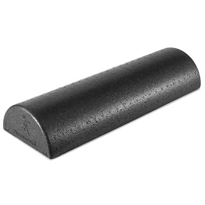 ProsourceFit High Density Foam Rollers 18 - Inches Long. Firm Full Body Athletic Massager for Back Stretching, Yoga, Pilates, Post Workout Trigger Point Release, Black