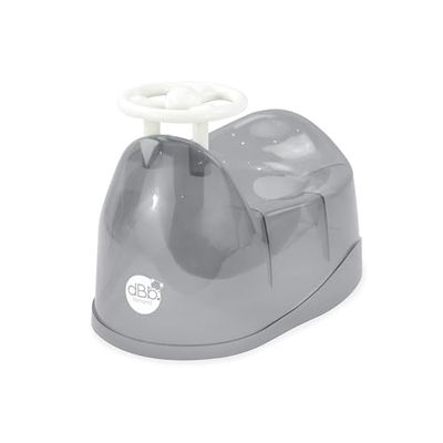 dBb Remond Toiletbril voor kinderen, transparant grijs