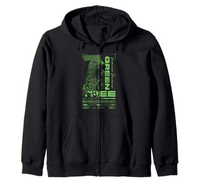 Green Tree Monitor de lagarto propietario de la marihuana de Sudadera con Capucha