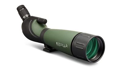 KONUS | KONUSPOT-65 Cannocchiale da Caccia e da Tiro, Ideale per Birdwatching anche all'Alba e al Crepuscolo, Zoom/Diametro 15-45x65, Munito di Treppiede da Tavolo e Supporto Smartphone