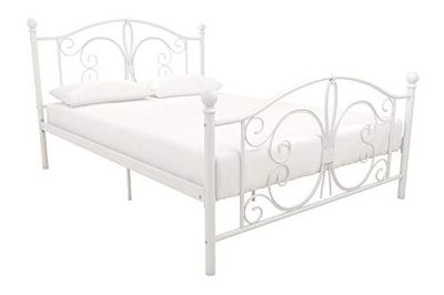 Bombay Metal Bed Double Bed White