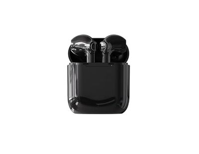 Denver TWE-39B True Wireless Bluetooth - Auricolari in-ear senza fili con microfono, scatola di ricarica e 4,5 ore di autonomia, Bluetooth 5.0, nero