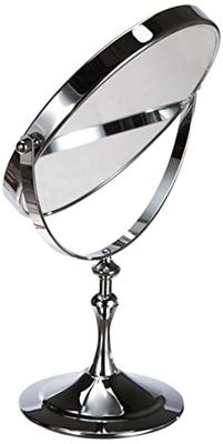 HIMRY Espejo de Maquillaje, Plata, 10-fach