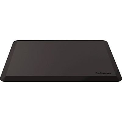 Fellowes - Alfombra ergonómica antifatiga, para trabajar de pie, compatible con mesas regulables en altura, color negro