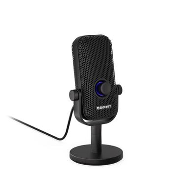 ENDORFY Solum Voice S, Microphone pour Le Streaming, Le Chat et l'enregistrement de podcasts, éclairage RGB, Sortie Casque, Bouton Tap-to-Mute, réglage Gain, cardioïde | EY1B013