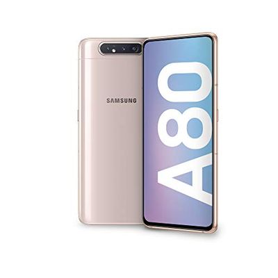 Samsung Galaxy A80 – smartfon 4G (6,7 cala – 128 GB – 8 GB pamięci RAM) – złoty – włoska wersja