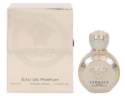 Versace Eros pour Femme, Eau de Parfum, Vaporisateur/Spray 50 ml, 1-pack (1 x 0,082 kg)