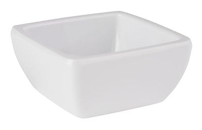 APS 79022 skål FRIENDLY BOWL 6,5 x 6,5 cm, höjd 3 cm, vit, tillverkad av begagnad plast, tillverkad i Tyskland