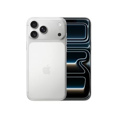Apple iPhone 17 Pro Max 512 GB: display 6,9", ProMotion fino a 120Hz, chip A19 Pro, autonomia mai vista su iPhone, sistema di fotocamere Pro Fusion, fotocamera frontale Center Stage; Argento