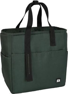 C.A.O. - NOMAD'COOLER koelbox, zacht, 11 liter, van nylon/PEVA/schuim, 5 mm dik, kleur groen, lengte 27 cm, breedte 15 cm, hoogte 28 cm