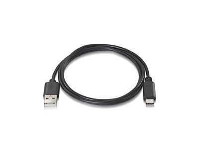 Watio Wave Cavo USB 2.0 - Cavo USB tipo C a USB A, 0,5 m, 3a di potenza, colore nero, ideale per la ricarica e il trasferimento dati efficienti. *