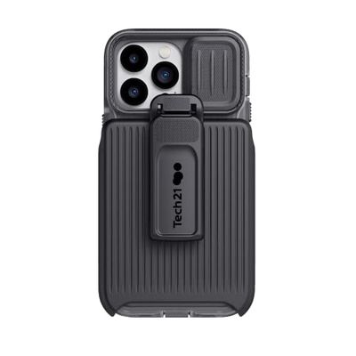 tech21 iPhone 14 Pro MAX EVO MAX Compatible con MagSafe – Funda Duradera, Absorbente de Golpes y Resistente con Funda y protección FlexShock de 20 pies contra caídas