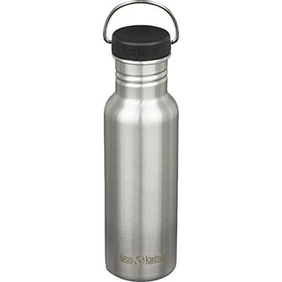 Klean Kanteen Klean Kanteen-1009192, Bottiglia Unisex-Adulti, Acciaio Inox Spazzolato, Taglia Unica