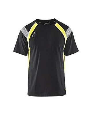 Camiseta negro/amarillo 4XL