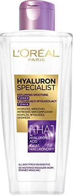 L'Oréal Paris Skin Expertise Hyaluron Specialist Tonic fyllnings- och utjämnande tonic för ansiktet fuktar, uppfriskande, även för känslig hud, 200 ml