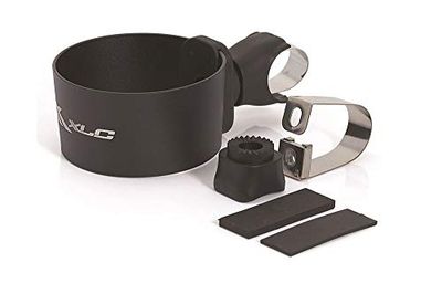 XLC Unisex – vuxen tillbehör Cupholder BC-A08, svart, en storlek