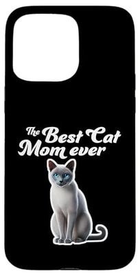 La migliore mamma gatta di sempre - Tonkinese Cat Custodia per iPhone 15 Pro Max