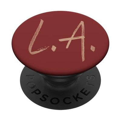 L.A. California Vintage diseño elegante PopSockets PopGrip Adhesivo