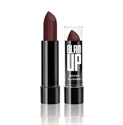 Glam'Up Paris - Lápiz de Labios Cremoso e Hidratante - Textura Suave y Fundente - Color Luminoso e Intenso - N°12 - Dark Cherry
