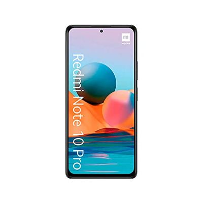 Xiaomi Redmi Note 10 Pro Smartphone 6GB 128GB Teléfono, 6.67" AMOLED Dot Display, Qualcomm® Snapdragon™ 732G Versión Global(Grey)