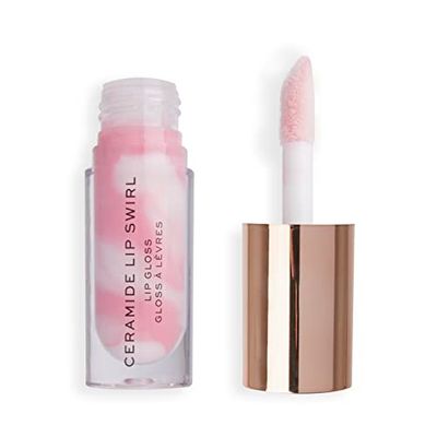 Makeup Revolution, Lip Swirl Ceramide Gloss, Lipgloss, Pure Gloss Clear, 4.5ml