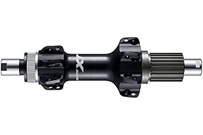 Shimano Naaf achter, XT 12 V, 28 HR, 12 148 ET Discocl, voor volwassenen, uniseks, meerkleurig (meerkleurig), 12 x 148 mm