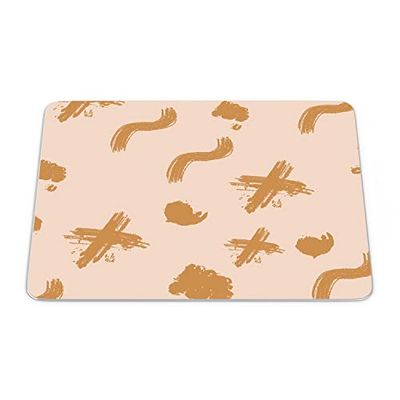 Bonamaison, Tapis de Souris Rectangle Imprimé Numériquement, Fond Antidérapant, pour Bureau et Maison, Taille: 22x18cm