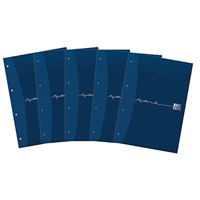 My Notes A4 Card Cover Sidebound Refill Pad Ruled with Margin 200 Page, 5 Refill Pads 100080143