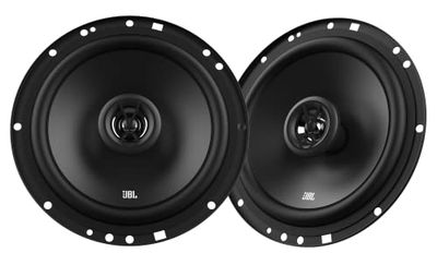 JBL Stage1 61F Juego de Altavoces Coche de 2 vías de Harman Kardon - Echo Auto de 200 Vatios 40 Vatios RMS - Caja Alta fidelidad para automóvil de 2 Piezas Grande 16,5cm | 165mm | 6,5 Pulgadas