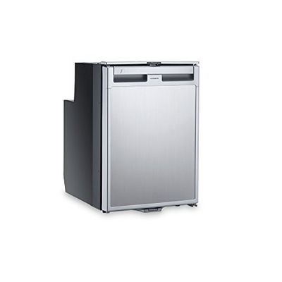 DOMETIC CRD 50 Réfrigérateur à compresseur coulissant avec un aspect inox classique, 38,5 l, 12/24 V pour caravane, camping-car et bateau