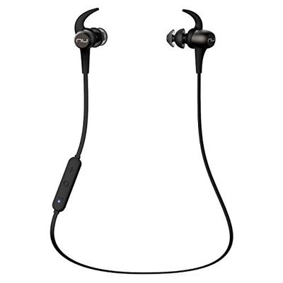 NuForce BE Sport 3 in-ear draadloze Bluetooth hoofdtelefoon magnetisch grijs