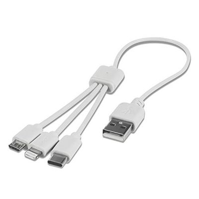 Cartrend 10089 - Cavo USB 3 in 1