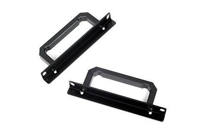 SilverStone Technology SST-RA02B Rackmount Handles for PC Casing GD07 GD08 GD09 GD10, Aluminium, Black