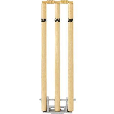 Gunn & Moore GM Springback Cricket Stumps, Bruin/Bruin