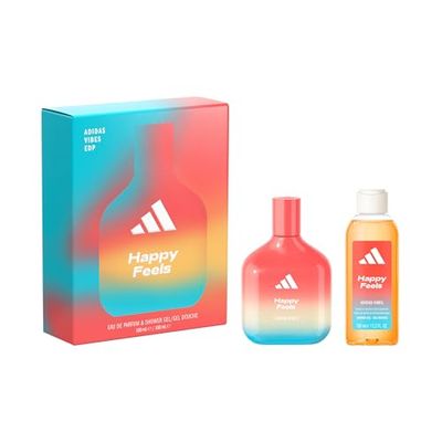 adidas Vibes-setet med Eau de Parfum Happy Feels och duschgel