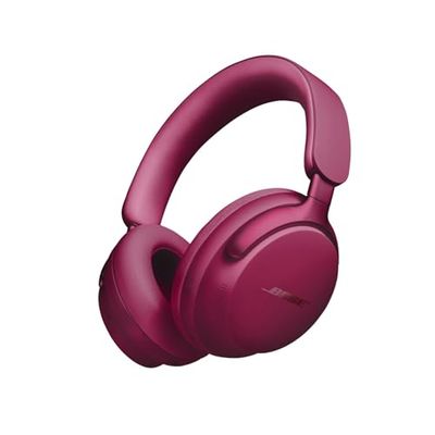 Bose QuietComfort Ultra Headphones Cuffie Wireless Bluetooth con Cancellazione del Rumore, Audio Spaziale e Microfono, Modello Over-ear con Durata della Batteria Fino a 24 ore, Prugna Intenso