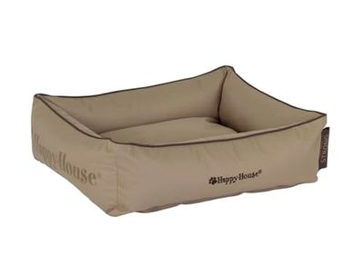 Happy-House Panier rectangulaire Solide (S) Beige/Taupe