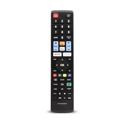 Metronic 495341 - Controlo remoto de substituição para TV LG, preto