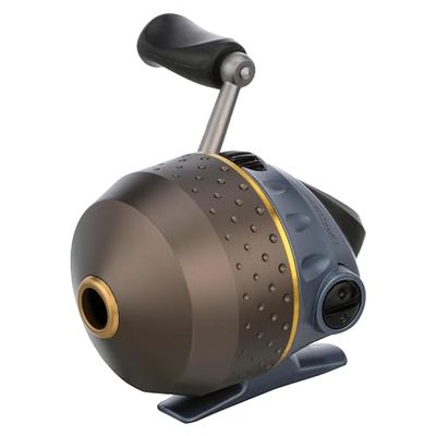 Pflueger President Spincast Reel, taglia 10 mulinello da pesca, posizione destra/sinistra, bobina in alluminio, sistema di trascinamento del quadrante