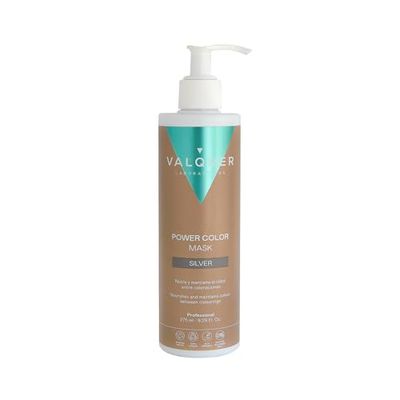 V醠quer Professional Power Color Mask Dyed Hair Vegan and Sulfate (Silver) Hair Colour Enhancer-275ml